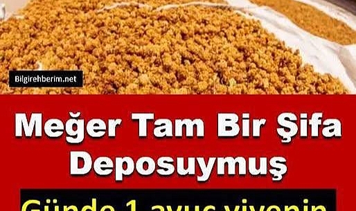Meğer Tam Bir Şifa Deposuymuş