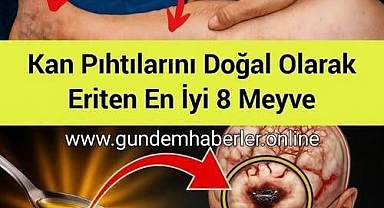 Pıhtı Riskine Son