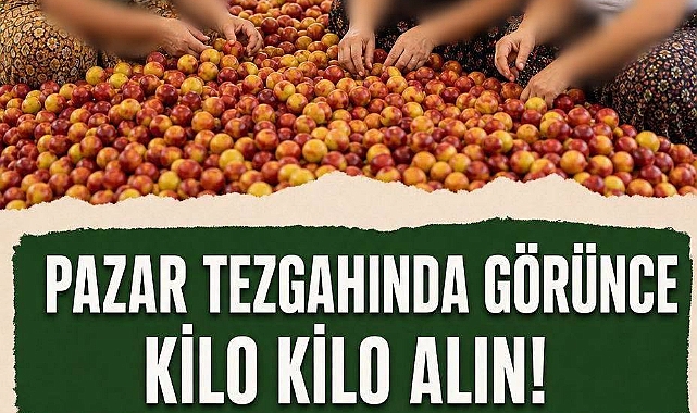 Pazar Tezgahında Görünce